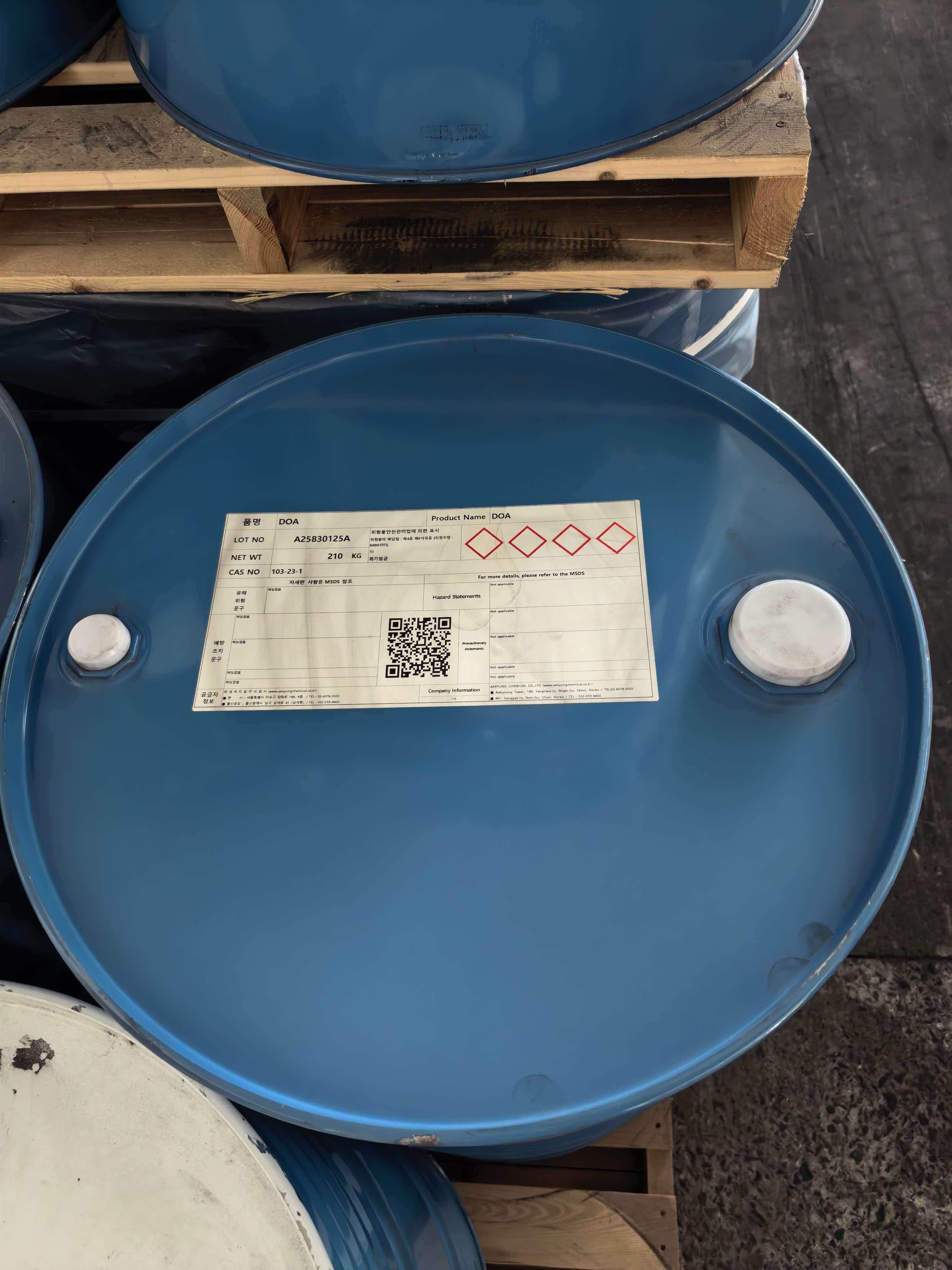 DOA 原装桶标识
